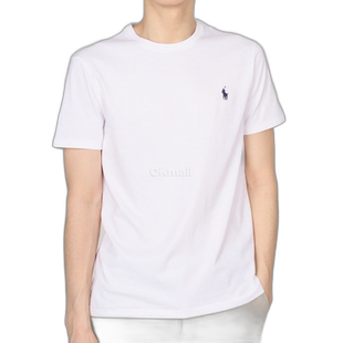 韩国直邮Polo Ralph Lauren拉夫劳伦男款平纹针织圆领短袖T恤修身