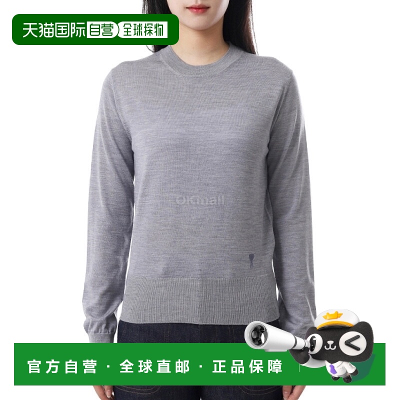 韩国直邮AMI FKS835 KN0066 050 圆领针织