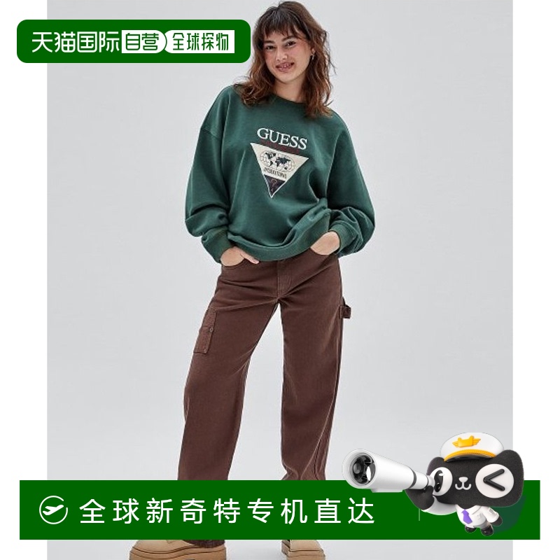 韩国直邮GUESS休闲时尚美式复古日常舒适新款卫衣MN1K5330