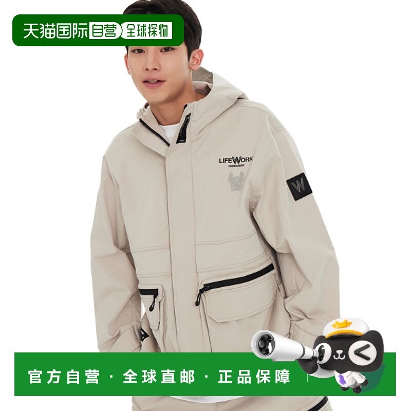 韩国直邮LIFEWORK 公用男士运动茄克夹克外套LW241JP371/新款