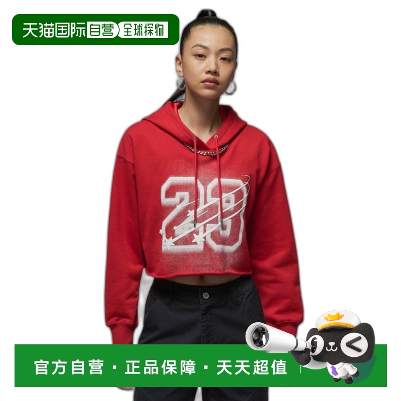 韩国直邮NIKE 女士连帽衫HJ0146-636 | W J FLT FLC PO GFX 40 - V