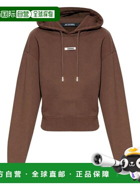 韩国直邮Jacquemus 连帽 T 恤 HOW00247AJ00109880 深棕色 DOM