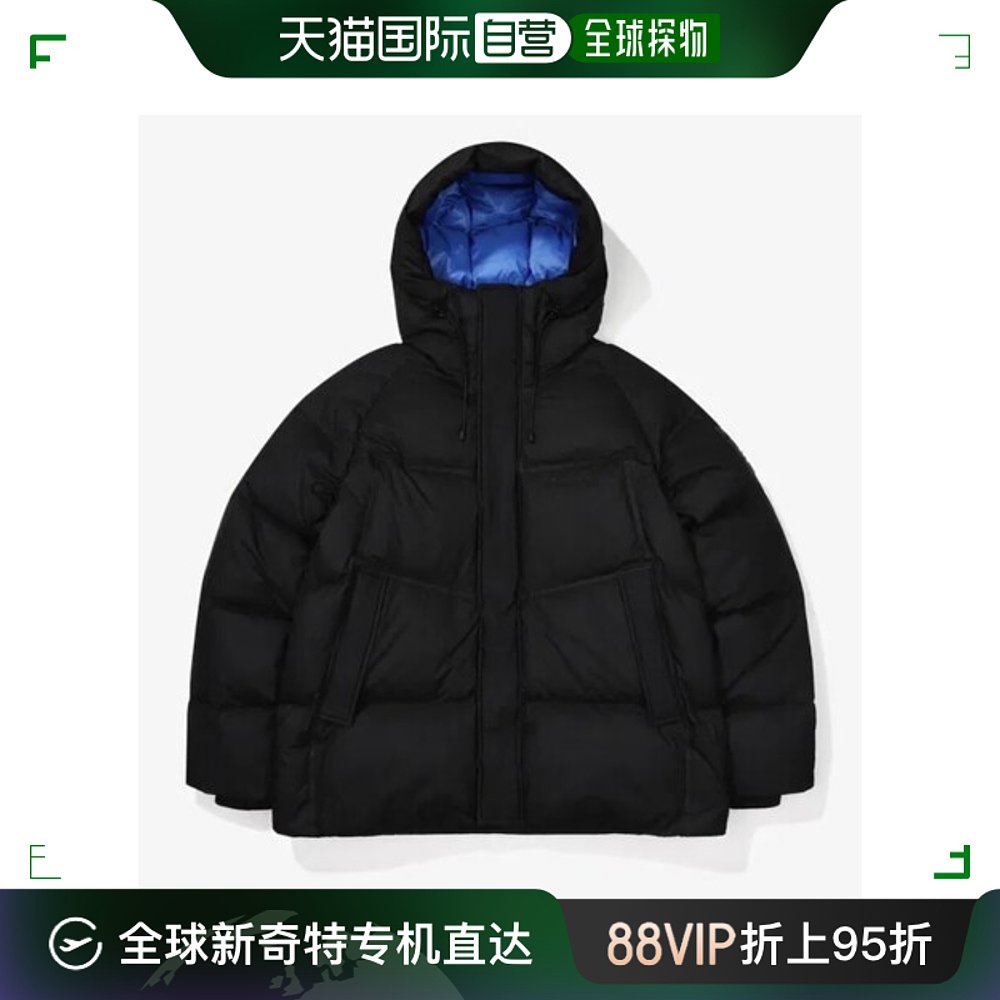 韩国直邮[FILA] 重的 鹅绒羽绒服 填充夹克 FS2DJF4132X BLK BTOP 运动服/休闲服装 运动羽绒服 原图主图