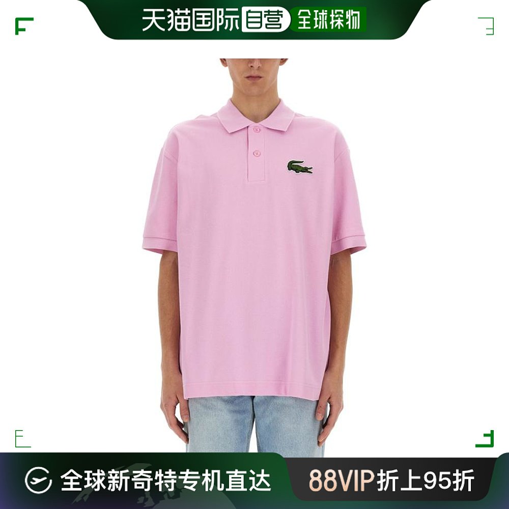 韩国直邮LACOSTE24SSPOLOT恤男PH3922 IXV PINK