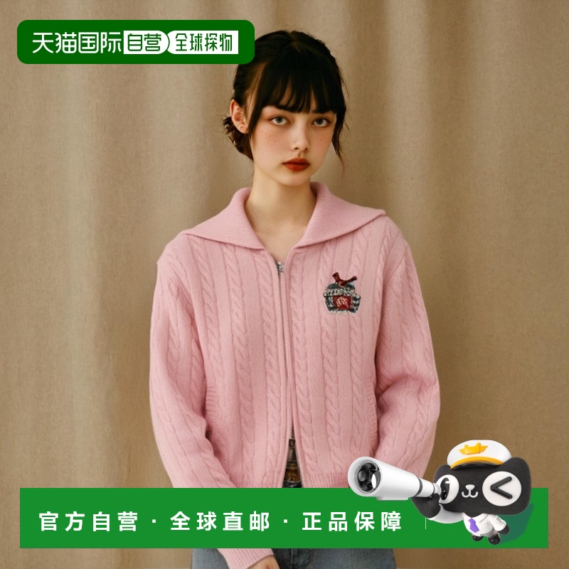 韩国直邮MALBON GOLF休闲时尚高高尔夫运动运动毛衣线衫M3122PKO1