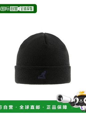韩国直邮kangol Kangol 2978BC BLACK/BLACK 袖口拉链式腈纶帽