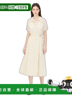 韩国直邮SISLEY 女士连衣裙 SAOP01441CR时尚高端减龄穿搭高级感