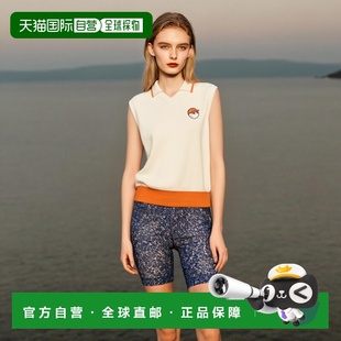 高高尔夫运动M3322PKV11OWT毛针织女 休闲时尚 韩国直邮MALBON GOLF