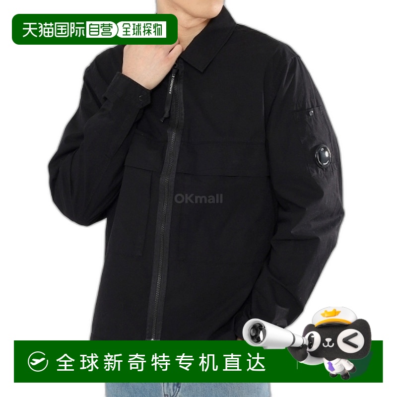 韩国直邮CP COMPANY 有机华达呢长袖衬衫 17CMOS125A 110143G 999