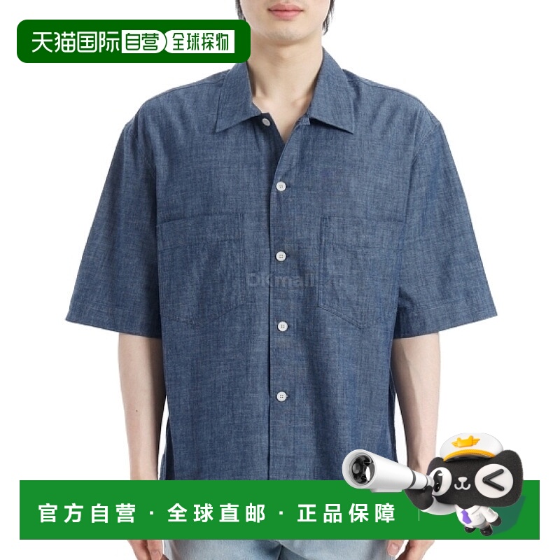 韩国直邮SUNFLOWER ADAM 衬衫 CHAMBRAY 漂洗 (1251) 短袖衬衫