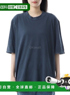 韩国直邮OUR LEGACY 大T恤破旧蓝色传统球衣（W2256BWBC）短袖
