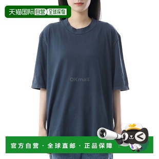 韩国直邮OUR LEGACY 大T恤破旧蓝色传统球衣（W2256BWBC）短袖