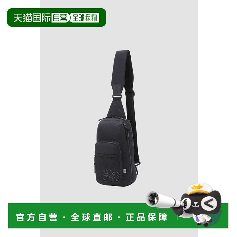 韩国直邮可隆KOLON SPORT户外运动单肩斜挎胸包男QEBDX25411BLK
