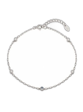 韩国直邮STONEHENGE 正品韩系精致首饰百搭脚链SC1756玫瑰金