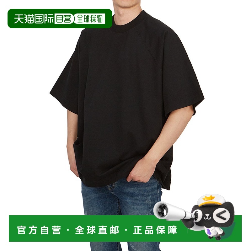 1h可退 韩国直邮studio nicholson 男士 上装T恤纯棉高档时尚百搭