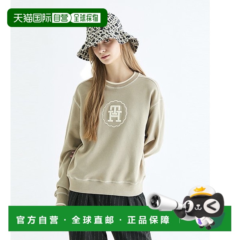 韩国直邮TOMMY HILFIGER 女士女衬衫T22E0TTO012WT1AEG长袖宽松