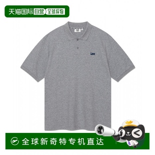 时髦百搭舒适 1h可退 韩国直邮lee Polo衫 流行穿搭气质高档减龄