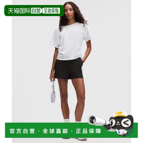 韩国直邮lululemon Daydrift™ HR 拉链短裤 3 - BLK瑜伽