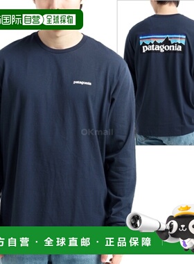 韩国直邮patagonia ML/S P-6 徽标 Responsibili-T 恤 (38518-NEN
