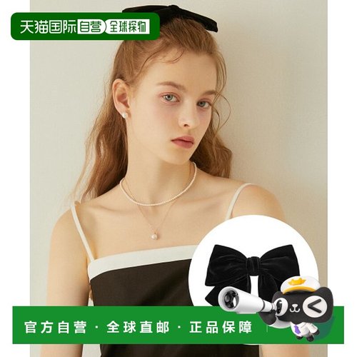 韩国直邮J.ESTINA 正品精iu同款精致蝴蝶结发饰发夹