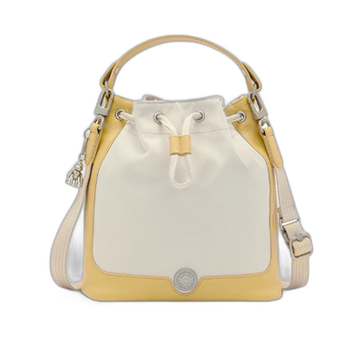 韩国直邮kipling 正品百搭精致皮质宽肩带水桶包301683069斜挎包