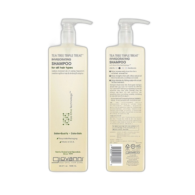 韩国直邮Giovanni乔凡尼有机茶树精油温和洗发水露滋润柔顺1正品