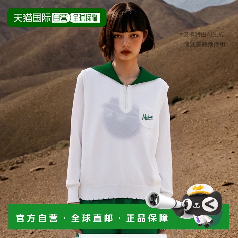 韩国直邮MALBON GOLF休闲时尚高高尔夫运动T恤M3122PKV17