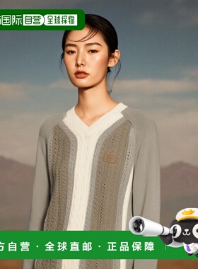 韩国直邮SATUR设计师款大气简约日常休闲个性毛衣SA23FWMK23GR