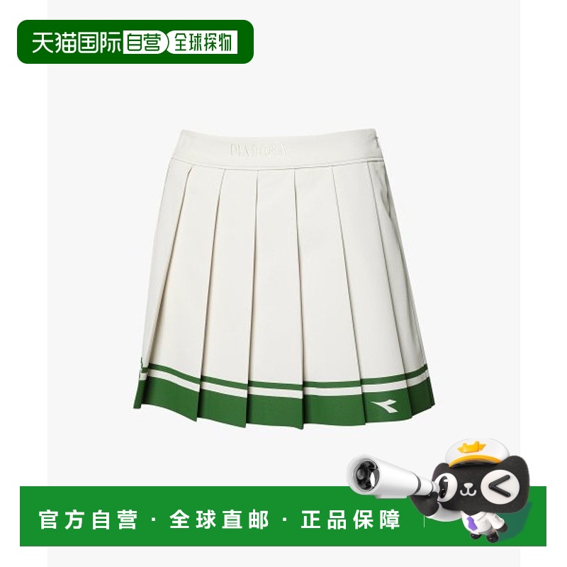 韩国直邮diadora 女士运动半身裙D3322TSK43BGS百褶休闲百褶裙