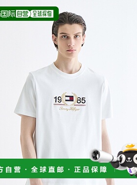 韩国直邮TOMMY HILFIGER 男士T恤T12E1TPO660MT1YBR