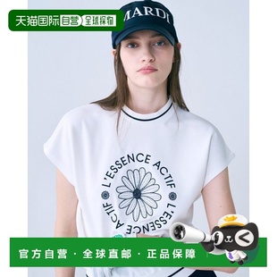 MERCREDI EMBROIDERED ACTIF T恤EMBLEM 女士女装 韩国直邮MARDI