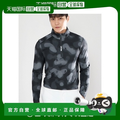 韩国直邮G/FORE GMM000001 男士高尔夫科技绒面1/4拉链套头衫长袖