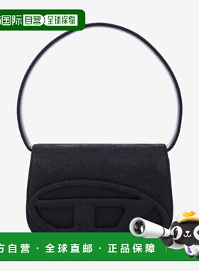 韩国直邮DIESEL 1DR 织物单肩包 - 黑色 X08396P5126T8013 145012