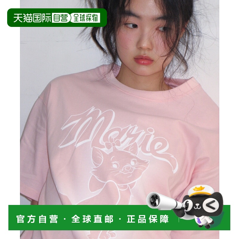 韩国直邮AMES WORLDWIDE 女士女装T恤AM2FMUT515BPK