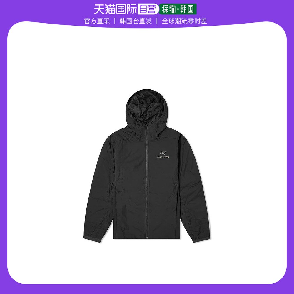 韩国直邮Arcterys始祖鸟Atom Lt户外防水保暖连帽棉服外套 黑色/2