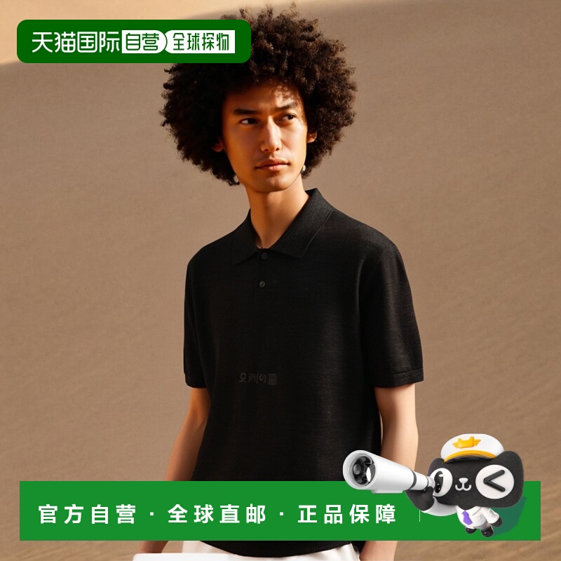 韩国直邮Theory戈里斯 太平洋林短袖珠地网眼领T恤高档舒适百搭