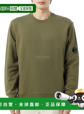 韩国直邮CP COMPANY 轻盈羊毛圆领镜片卫衣 (19CMSS713A 005086W