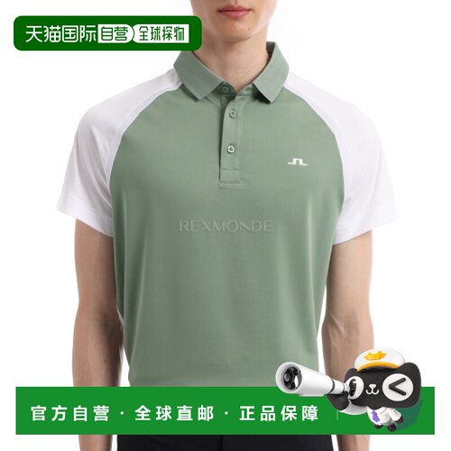 韩国直邮J.LINDEBERG 布鲁斯 波罗（GMJT15429-M286） 短袖珠地领