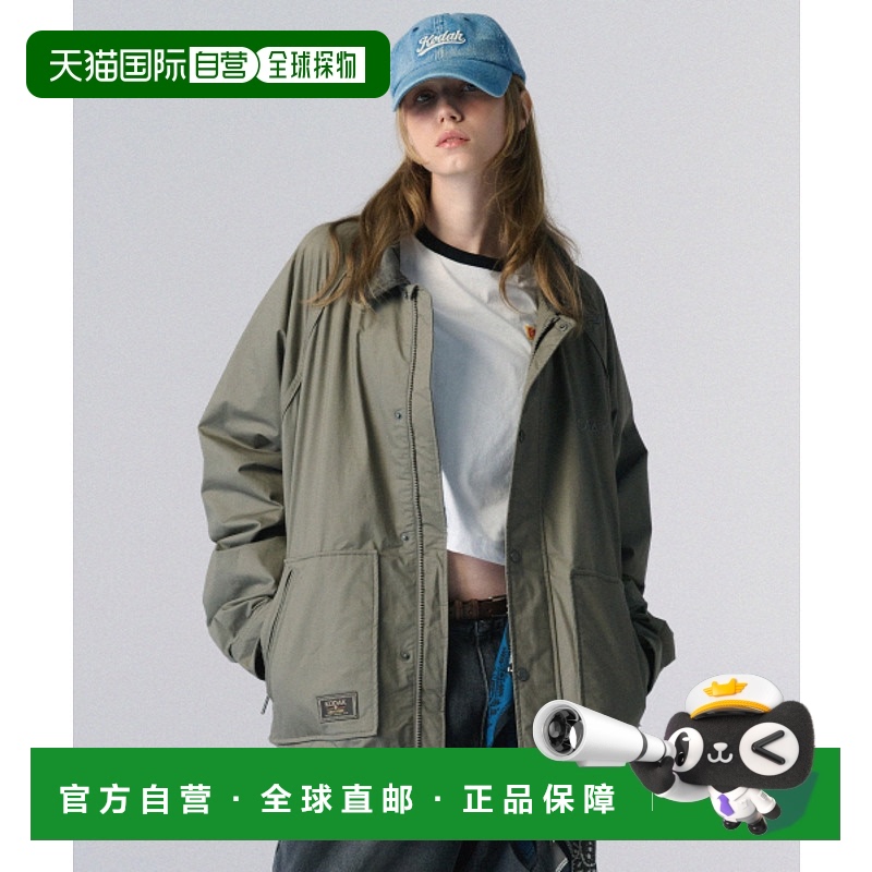 韩国直邮KODAK正品新款美式校园时尚运动男款夹克K4323LPJ91KHK
