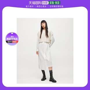 韩国直邮 ALLSAINTS 松弛感穿搭针织裙两件套 505 北极白 XS码