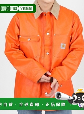 韩国直邮JUNYA WATANABE MAN 卡哈特合作款橙色纯棉夹克 WM-J901-