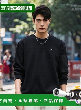 韩国直邮[EIDER] 男女共用圆领T恤 DUW23247长袖