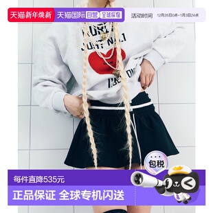 SKIRT CALIE女士半身裙CA25ASP001BKF FLARE SHORT 韩国直邮AS