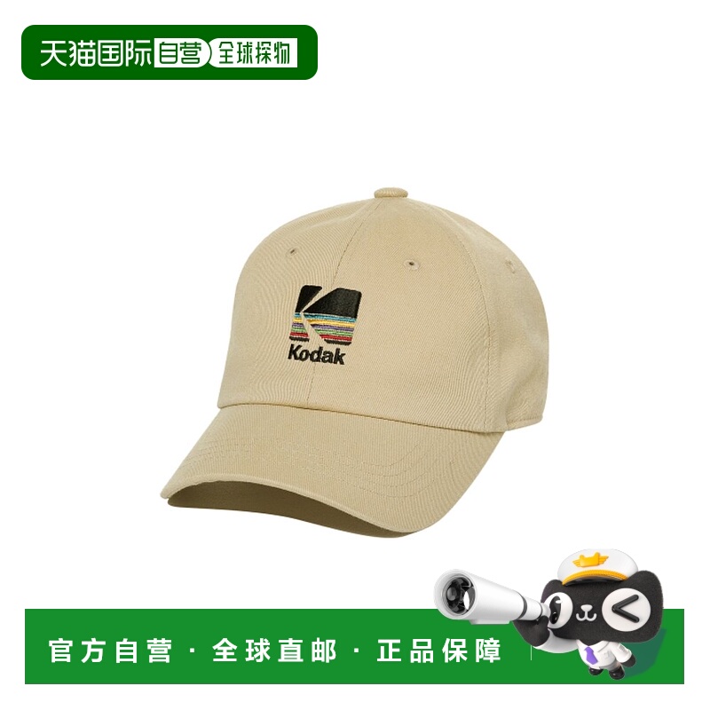 韩国直邮KODAK正品新款美式校园时尚运动男款棒球帽K4343LCP63BEI