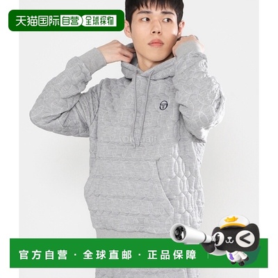 韩国直邮Sergio Tacchini AVERSA 绗缝连帽衫（STF24M51049-浅麻