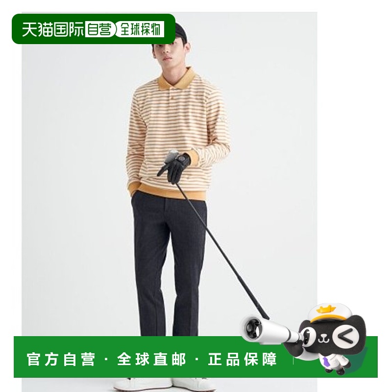 韩国直邮BEANPOLE 高尔夫时尚男士刺绣长袖T恤男装BJ2841B05E