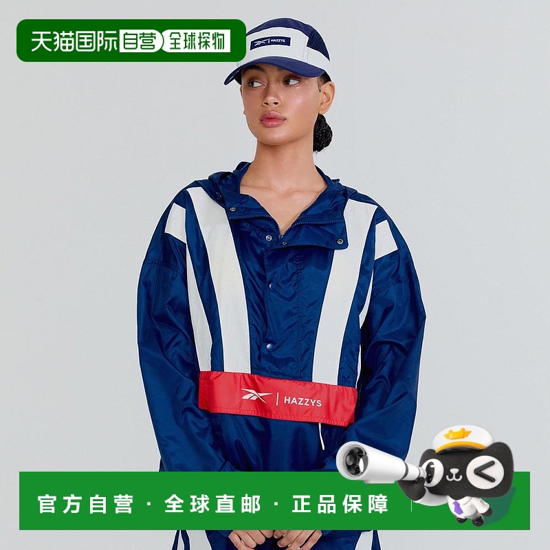 韩国直邮Reebok x HAZZYS Blockcore Anorak 拼色个性活力百搭连