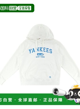 韩国直邮MLB Public Varsity 套头连帽衫 3AHDV0141-50CRS卫衣