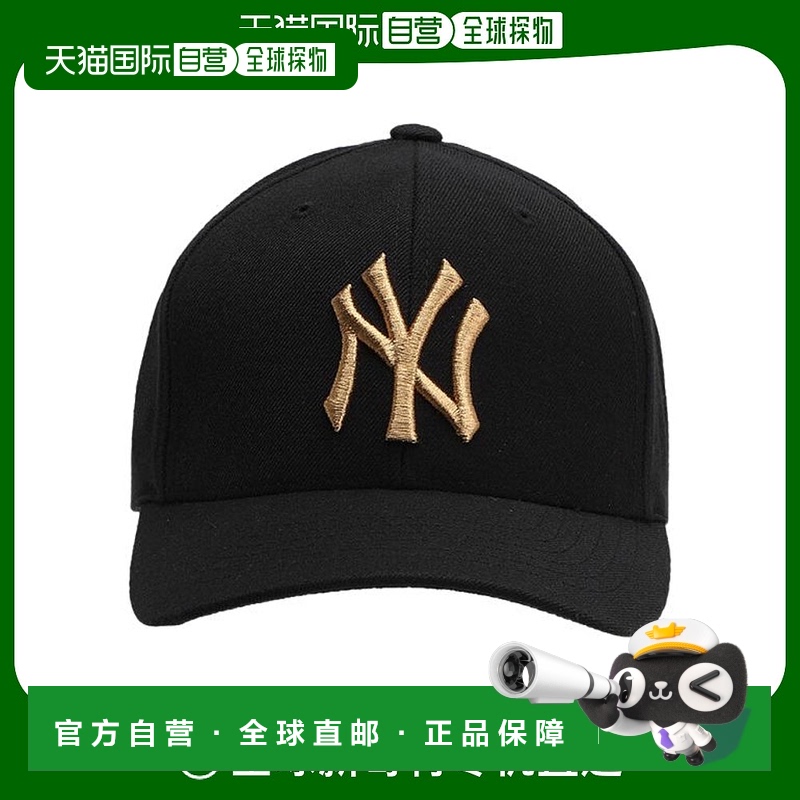 中国香港直邮MLB纽约洋基队NY鸭舌帽棒球帽黑色新款运动百搭CPIG