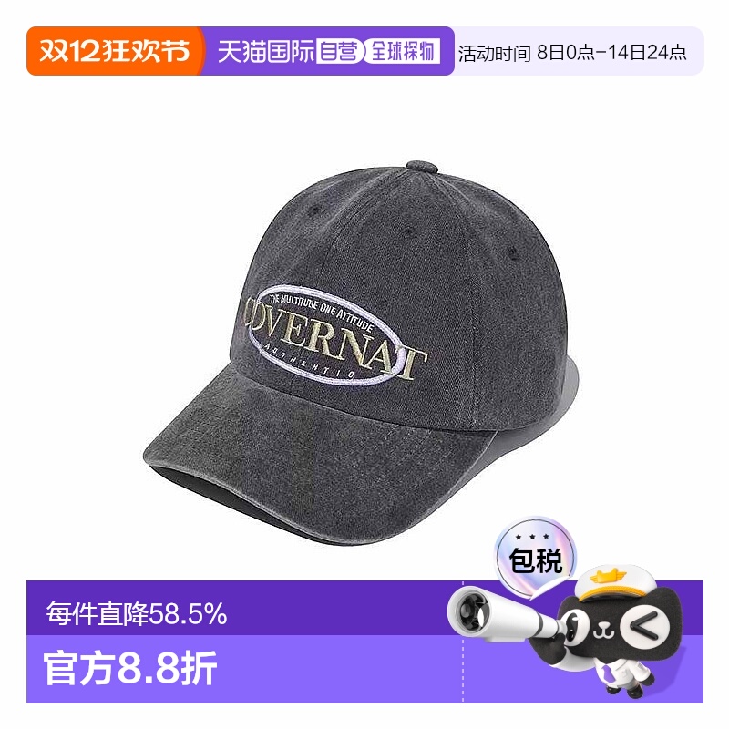 韩国直邮covernat帽子棒球帽CO2506/2407鸭舌帽男女防晒遮阳软顶